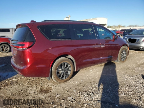 2021 Chrysler Pacifica Touring L z VIN 2C4RC3BG6MR599881, wystawiony jako Copart lot #79178904 z przebiegiem 52 384 mil mil oraz Szkoda całkowita • Salvage title. Historia ofert i sprzedaży dostępna na DreamBid. Obrazek 3.