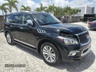 2016 Infiniti QX80 with VIN JN8AZ2ND0G9800289, listed as a Copart auction lot 55459735 with 172,998 mi miles and Clean Title. Bid and sale history available at carsss.com. Image 4.