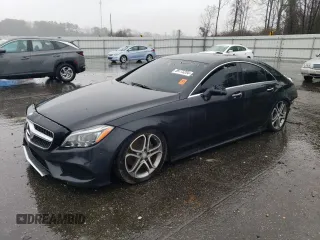 2015 Mercedes-Benz CLS-Class CLS 400 with VIN WDDLJ6HB1FA134186, listed as a Copart auction lot 39773204 with 72,724 mi miles. Bid and sale history available at carsss.com. Image 1.