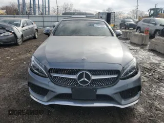 2018 Mercedes-Benz C 300 with VIN WDDWK4JB1JF598633, listed as a Copart auction lot 45662855 with 26,589 mi miles and Salvage title. Bid and sale history available at DreamBid. Image 5.
