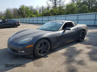 2005 Chevrolet Corvette with VIN 1G1YY24U155128593, listed as a Copart auction lot 60083195 with 58,636 mi miles and Salvage title. Bid and sale history available at DreamBid. Image 1.