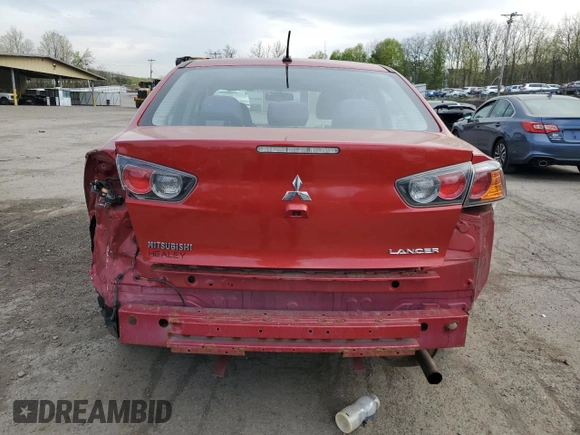 2017 Mitsubishi Lancer ES with VIN JA32U2FU8HU003959, listed as a Copart auction lot 54561025 with 82,397 mi miles and Salvage Title. Bid and sale history available at DreamBid. Image 6.