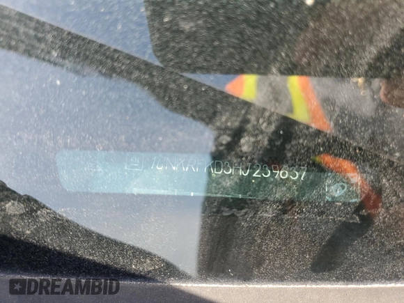 2017 Chevrolet Traverse LS with VIN 1GNKRFKD3HJ239637, listed as a Copart auction lot 61364815 with 118,481 mi miles and Salvage title. Bid and sale history available at DreamBid. Image 13.