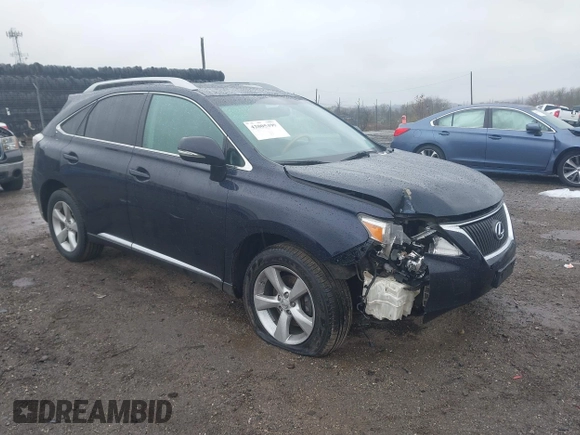 2010 Lexus RX 350 with VIN 2T2BK1BA9AC043740, listed as a IAAI auction lot 42005499 with 67,339 mi miles. Bid and sale history available at carsss.com. Image 1.