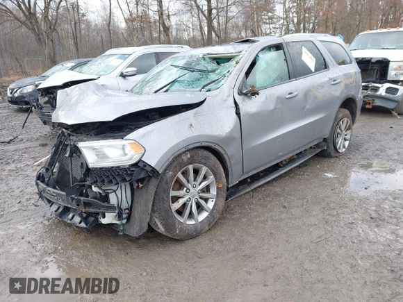 2017 Dodge Durango SXT with VIN 1C4RDJAG7HC871758, listed as a IAAI auction lot 41974992 with 85,508 mi miles and . Bid and sale history available at DreamBid. Image 2.
