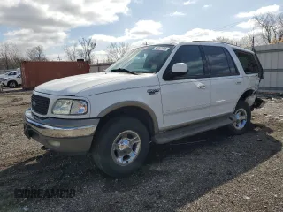 2002 Ford Expedition Eddie Bauer with VIN 1FMPU18L62LA25411, listed as a Copart auction lot 50242505 with 139,747 mi miles and Salvage title. Bid and sale history available at DreamBid. Image 1.