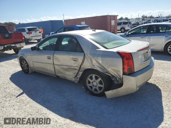 2007 Cadillac CTS with VIN 1G6DP577270178907, listed as a Copart auction lot 77846444 with 112,577 mi miles and Salvage Title. Bid and sale history available at carsss.com. Image 2.