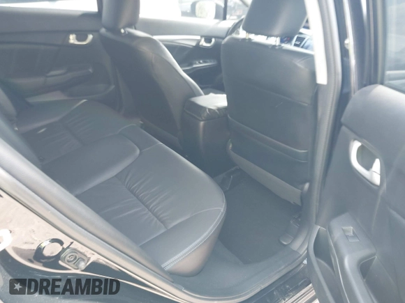 2015 Honda Civic EX-L with VIN 19XFB2F9XFE032914, listed as a IAAI auction lot 42093489 with 79,228 mi miles. Bid and sale history available at carsss.com. Image 8.