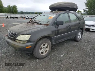 2001 Lexus RX 300 z VIN JTJGF10U810115465, wystawiony jako Copart lot #57594615 z przebiegiem Nie podano mil oraz Czysty tytuł • Clean title. Historia ofert i sprzedaży dostępna na DreamBid. Obrazek 1.