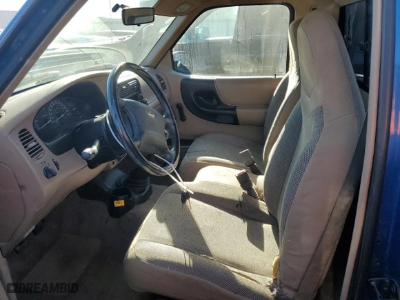 2001 Ford Ranger XL with VIN 1FTYR10C21TA05175, listed as a Copart auction lot 44978505 with 153,317 mi miles and Salvage Title. Bid and sale history available at carsss.com. Image 7.
