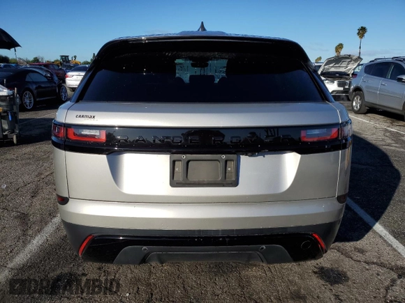 2020 Land Rover Range Rover Velar S with VIN SALYB2EX0LA259593, listed as a Copart auction lot 42137804 with 44,011 mi miles. Bid and sale history available at carsss.com. Image 6.