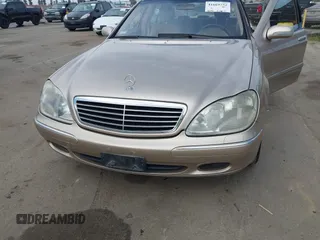 2002 Mercedes-Benz S-Class 4.3L with VIN WDBNG70J82A225944, listed as a IAAI auction lot 41669752 with 133,143 mi miles. Bid and sale history available at carsss.com. Image 6.