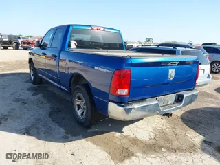 2010 Dodge Ram 1500 ST with VIN 1D7RB1GK7AS231178, listed as a IAAI auction lot 41907143 with 1 mi miles. Bid and sale history available at carsss.com. Image 3.