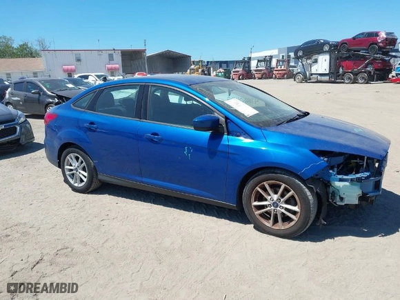 2018 Ford Focus SE with VIN 1FADP3F22JL265953, listed as a IAAI auction lot 41820478 with 83,422 mi miles. Bid and sale history available at carsss.com. Image 14.