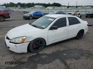 2003 Honda Accord LX with VIN 1HGCM56323A116736, listed as a Copart auction lot 61139195 with 191,426 mi miles and Salvage title. Bid and sale history available at DreamBid. Image 1.