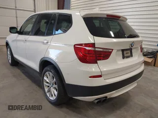 2013 BMW X3 xDrive28i with VIN 5UXWX9C5XD0A12987, listed as a IAAI auction lot 42247181 with 185,235 mi miles and . Bid and sale history available at DreamBid. Image 3.