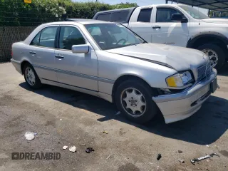 1998 Mercedes-Benz C 230/260/280/320 with VIN WDBHA23G1WA607028, listed as a Copart auction lot 60451414 with 253,477 mi miles and Clean Title. Bid and sale history available at carsss.com. Image 4.