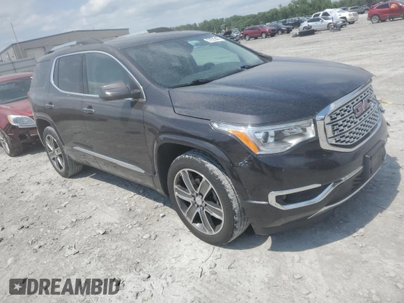 2017 GMC Acadia Denali with VIN 1GKKNXLS7HZ141319, listed as a Copart auction lot 57522445 with 207,427 mi miles and Salvage title. Bid and sale history available at DreamBid. Image 4.
