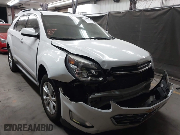 2017 Chevrolet Equinox LT with VIN 2GNFLFE32H6266931, listed as a IAAI auction lot 42036390 with 71,402 mi miles and . Bid and sale history available at carsss.com. Image 1.