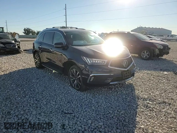 2020 Acura MDX w/Advance Pkg with VIN 5J8YD4H8XLL024402, listed as a Copart auction lot 81453144 with 0 mi miles and Salvage Title. Bid and sale history available at carsss.com. Image 12.