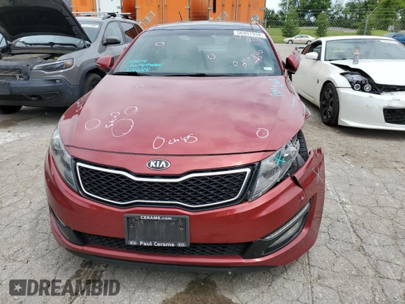2013 Kia Optima SX with VIN 5XXGR4A68DG122852, listed as a Copart auction lot 56891934 with 145,398 mi miles and Salvage Title. Bid and sale history available at carsss.com. Image 5.