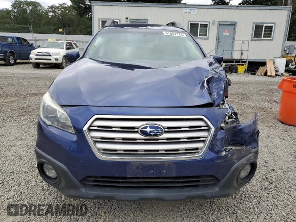 2015 Subaru Outback Premium with VIN 4S4BSACCXF3207772, listed as a Copart auction lot 61097175 with 104,239 mi miles and Salvage title. Bid and sale history available at DreamBid. Image 5.
