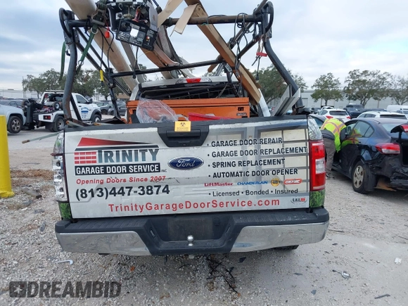 2019 Ford F-150 XL with VIN 1FTEW1CB9KFD18349, listed as a IAAI auction lot 41261246 with Not Provided miles and . Bid and sale history available at DreamBid. Image 16.