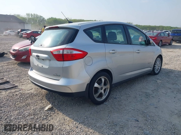 2014 Ford C-Max SE with VIN 1FADP5AU9EL507275, listed as a IAAI auction lot 42146196 with 193,471 mi miles and . Bid and sale history available at carsss.com. Image 4.