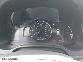 2017 Hyundai Ioniq Hybrid Blue with VIN KMHC65LCXHU050189, listed as a IAAI auction lot 41761768 with 117,688 mi miles. Bid and sale history available at carsss.com. Image 7.