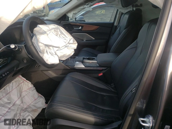 2022 Acura MDX w/Technology Package with VIN 5J8YE1H44NL052319, listed as a Copart auction lot 70911982 with 6,712 mi miles. Bid and sale history available at carsss.com. Image 7.