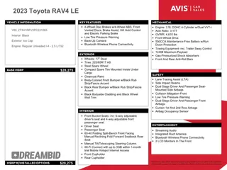 2023 Toyota RAV4 LE with VIN 2T3H1RFV2PC241265, listed as a Copart auction lot 50873575 with 0 mi miles and Salvage Title. Bid and sale history available at carsss.com. Image 13.