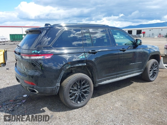 2023 Jeep Grand Cherokee Overland with VIN 1C4RJHDG2PC526889, listed as a IAAI auction lot 42247177 with 71,390 mi miles and . Bid and sale history available at DreamBid. Image 4.