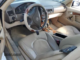 1999 Mercedes-Benz SL-Class with VIN WDBFA68F5XF177037, listed as a Copart auction lot 77098654 with 0 mi miles and Non Repairable. Bid and sale history available at carsss.com. Image 8.