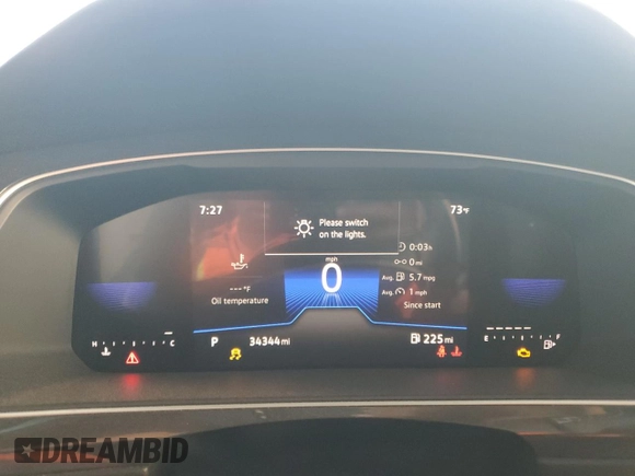 2024 Volkswagen Tiguan S с VIN 3VVRB7AX6RM059698, выставлен на аукционе Copart как лот 48455235 с пробегом 34 344 миль миль и На запчасти • Non repairable. История ставок и продаж доступна на DreamBid. Изображение 9.