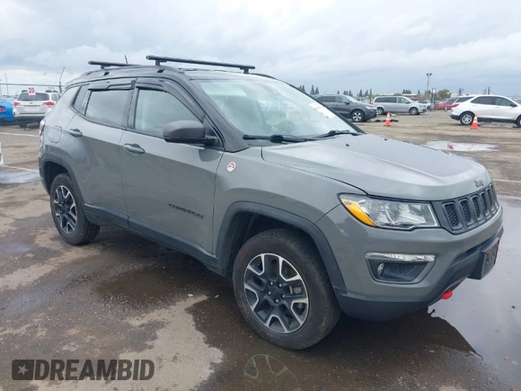 2021 Jeep Compass Trailhawk с VIN 3C4NJDDB0MT512095, выставлен на аукционе IAAI как лот 41940103 с пробегом 78 655 миль миль и . История ставок и продаж доступна на DreamBid. Изображение 1.