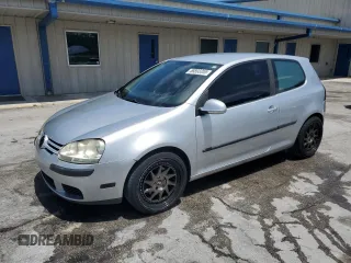 2009 Volkswagen Rabbit S z VIN WVWBA71K39W082458, wystawiony jako Copart lot #58893355 z przebiegiem 154 963 mil mil oraz Szkoda całkowita • Salvage title. Historia ofert i sprzedaży dostępna na DreamBid. Obrazek 1.