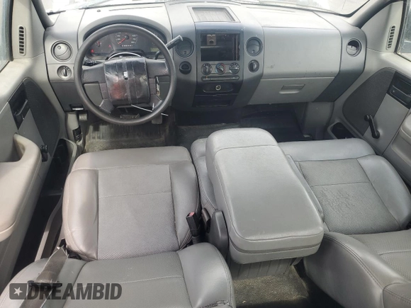 2005 Ford F-150 STX with VIN 1FTRX12W15FB65991, listed as a Copart auction lot 54858525 with 281,477 mi miles and Salvage Title. Bid and sale history available at carsss.com. Image 8.