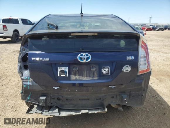 2015 Toyota Prius Four with VIN JTDKN3DU4F0434357, listed as a Copart auction lot 50789605 with 117,833 mi miles and Salvage Title. Bid and sale history available at carsss.com. Image 6.