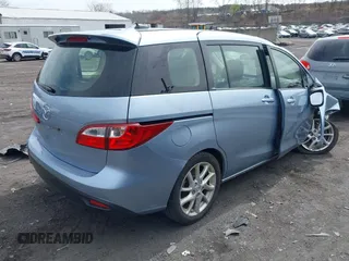 2012 Mazda Mazda5 Grand Touring with VIN JM1CW2DL4C0130492, listed as a IAAI auction lot 41957488 with 154,239 mi miles. Bid and sale history available at carsss.com. Image 4.