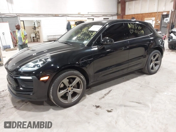 2022 Porsche Macan with VIN WP1AA2A54NLB11338, listed as a IAAI auction lot 42476948 with 34,906 mi miles and . Bid and sale history available at DreamBid. Image 2.