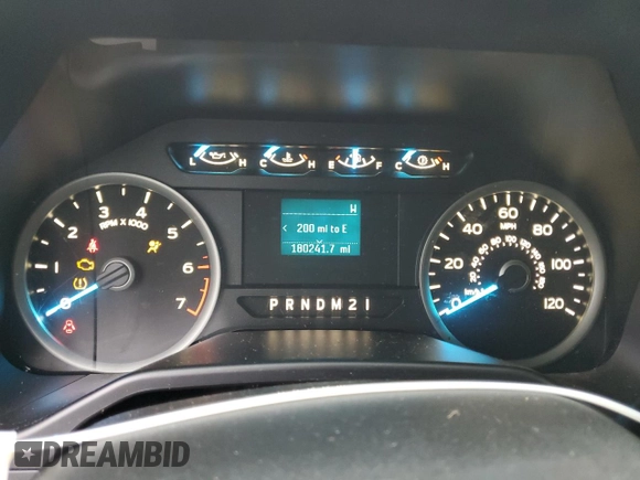2016 Ford F-150 XL with VIN 1FTEW1CF5GFA86942, listed as a Copart auction lot 44521575 with 180,241 mi miles and Non Repairable. Bid and sale history available at carsss.com. Image 9.
