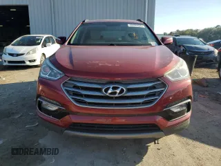2017 Hyundai Santa Fe Sport 2.0T with VIN 5XYZU4LA9HG425911, listed as a Copart auction lot 46629355 with 127,546 mi miles and Clean Title. Bid and sale history available at carsss.com. Image 5.