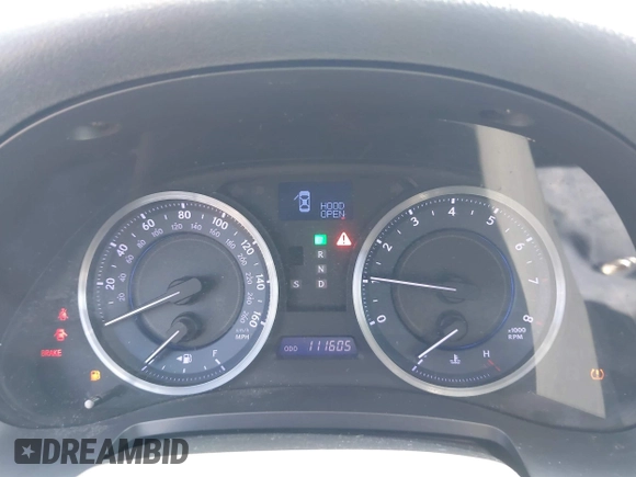 2011 Lexus IS 250 with VIN JTHBF5C27B5138799, listed as a IAAI auction lot 42452559 with 111,605 mi miles and . Bid and sale history available at DreamBid. Image 7.
