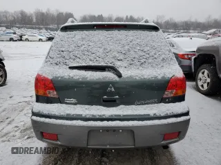 2004 Mitsubishi Outlander LS with VIN JA4LZ31F44U057611, listed as a Copart auction lot 87374764 with 130,411 mi miles and Salvage Title. Bid and sale history available at carsss.com. Image 6.