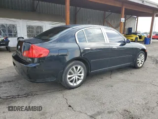 2006 Infiniti G35 z VIN JNKCV51F96M612907, wystawiony jako Copart lot #60003065 z przebiegiem 163 920 mil mil oraz Czysty tytuł • Clean title. Historia ofert i sprzedaży dostępna na DreamBid. Obrazek 3.