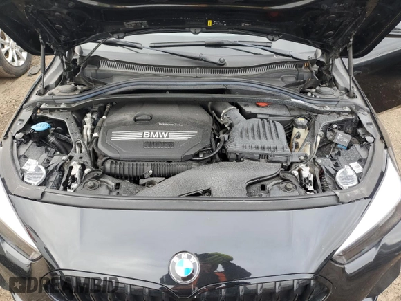 2020 BMW 2 Series 228i xDrive with VIN WBA73AK08L7F74933, listed as a Copart auction lot 43455985 with 37,814 mi miles and Salvage Title. Bid and sale history available at carsss.com. Image 11.