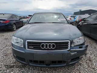 2004 Audi A8 with VIN WAUML44E04N021359, listed as a Copart auction lot 63251205 with 68,626 mi miles and Salvage title. Bid and sale history available at DreamBid. Image 5.