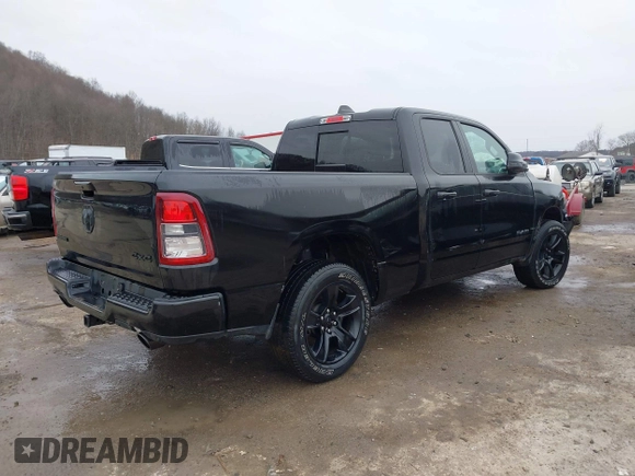 2023 Ram 1500 Big Horn with VIN 1C6SRFBT4PN588689, listed as a IAAI auction lot 41517045 with 11,304 mi miles. Bid and sale history available at carsss.com. Image 4.
