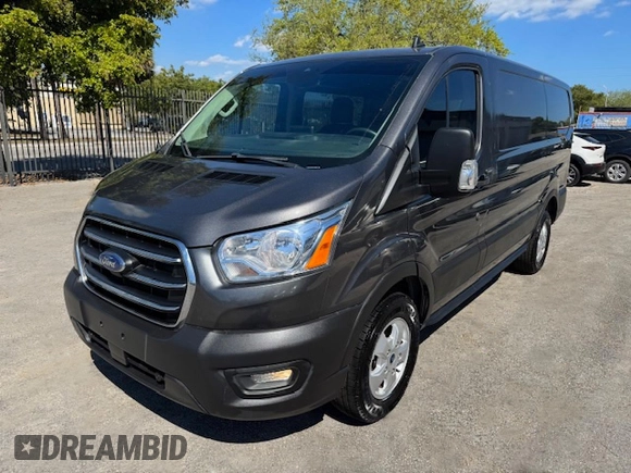 2020 Ford Transit with VIN 1FTBW1YG0LKA20885, listed as a Copart auction lot 47828585 with 38,374 mi miles and Non Repairable. Bid and sale history available at DreamBid. Image 1.