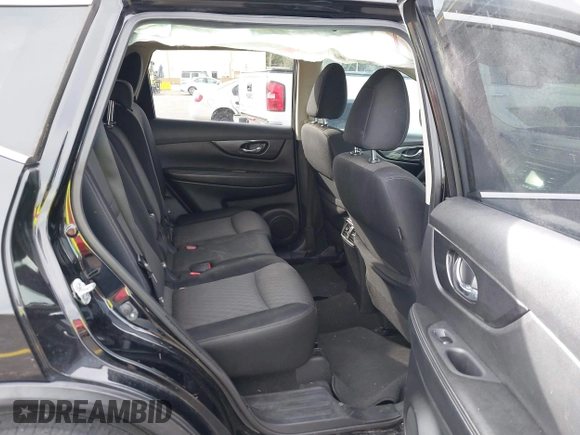 2017 Nissan Rogue SV with VIN JN8AT2MT9HW384093, listed as a IAAI auction lot 42067342 with 162,044 mi miles and . Bid and sale history available at DreamBid. Image 8.